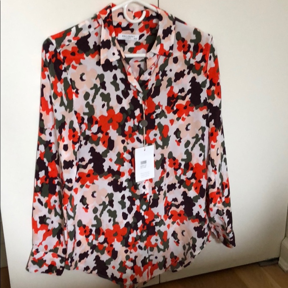 Equipment silk blouse